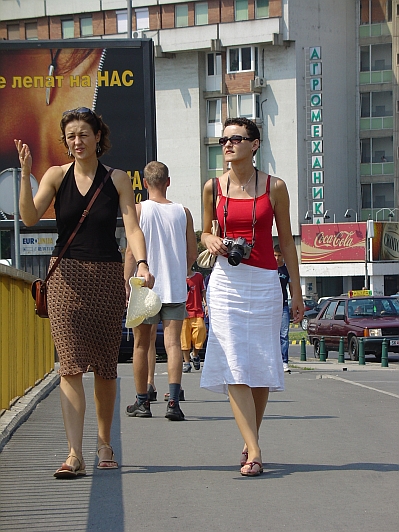 spacer w stolicy Macedonii