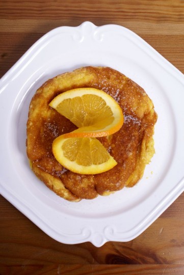 Omlet z pomarańczą