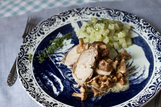 PolÄ™dwiczki z kurkami