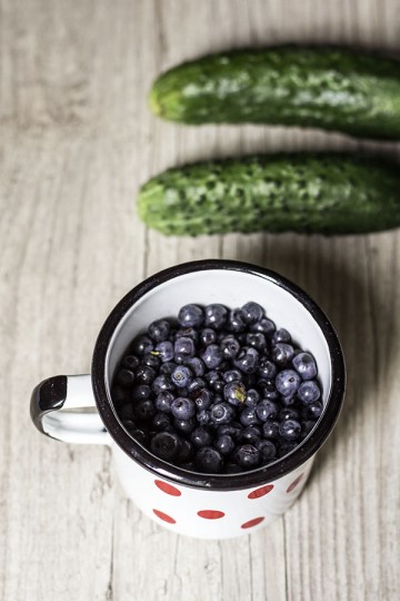 Jagodowo-ogÃ³rkowe smoothie