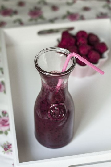 Jagodowo-ogÃ³rkowe smoothie