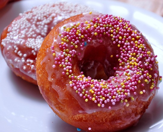doughnuts amerykaÅ„skie pÄ…czki z dziurka