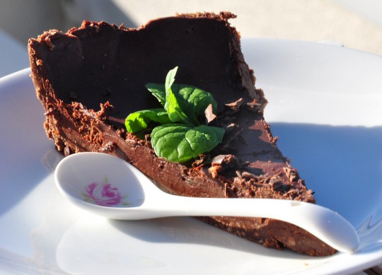 czekoladowa tarta