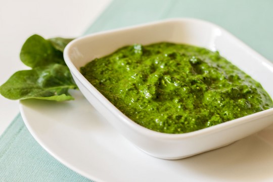 szpinakowe pesto