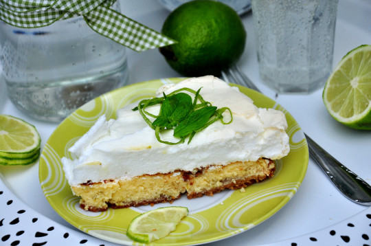 tarta limonkowa z bezÄ…