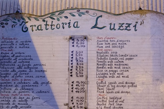 Trattoria Luzzi, Rzym