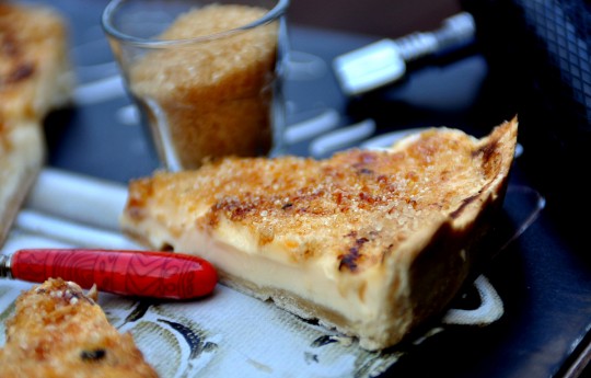 tarta creme brulee