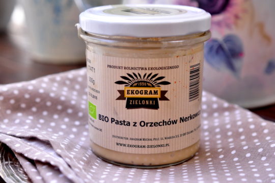 pasta z orzechów nerkowca