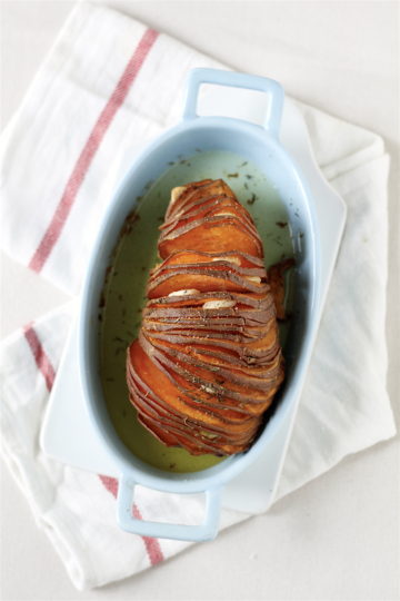 bataty hasselback