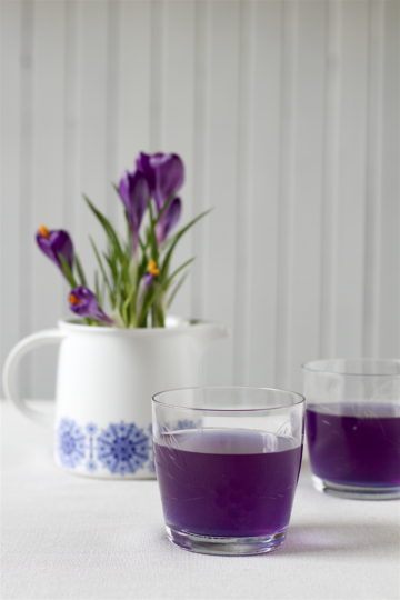 Lemoniada butterfly pea - tajska lemoniada