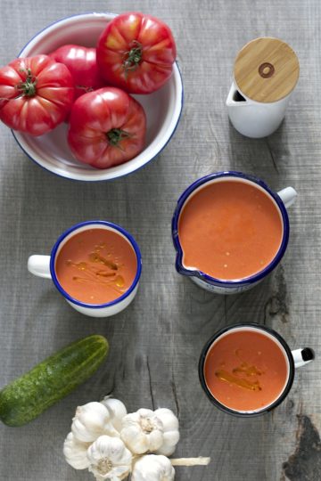 Gazpacho niezwykle kremowe - 3 sekrety idealnego gazpacho